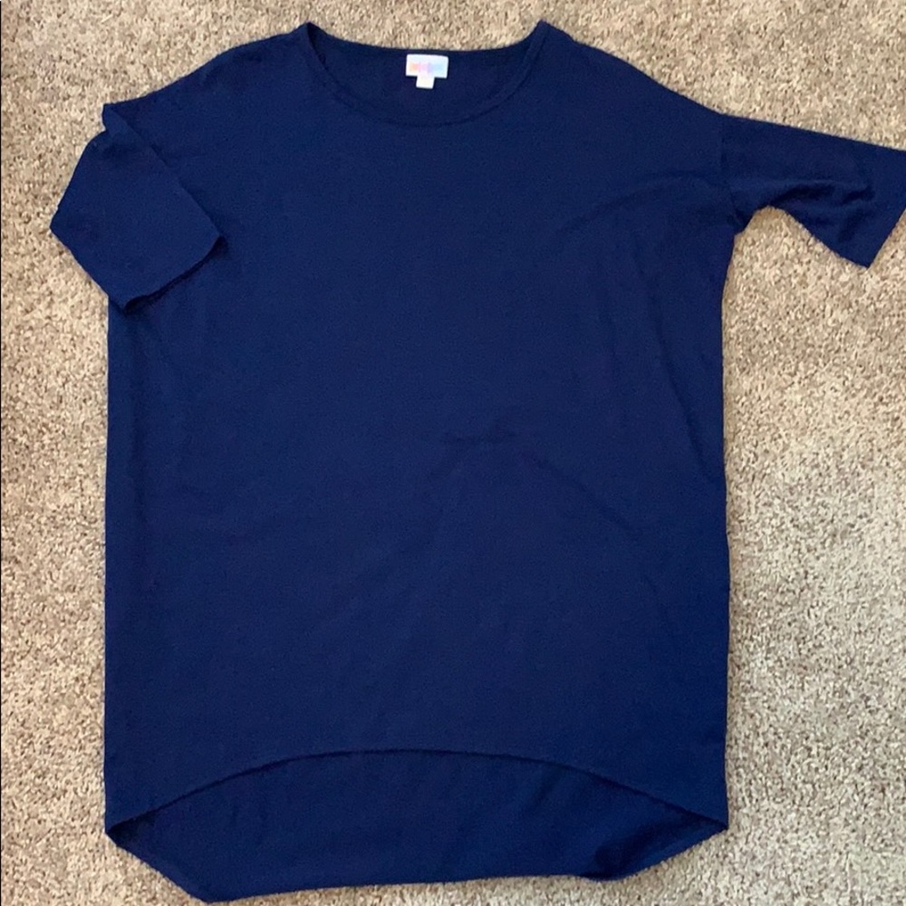 Solid Navy XXS LuLaRoe Irma